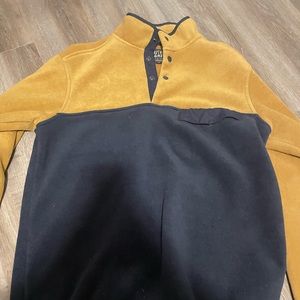 Southern grit button sweater